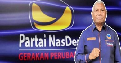 Prosesi Penjaringan Bacakada, NasDem Tutup Pendaftaran untuk Dominggus Mandacan Calon Gubernur