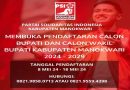 DPD PSI Manokwari Buka Pendaftaran Penjaringan Bakal Calon Bupati – Calon Wakil Bupati Pilkada 2024