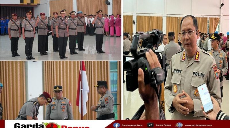 Gelar Sertijab Empat Pejabat Utama, Kapolda Ingatkan Pengabdian Dengan Sepenuh Hati
