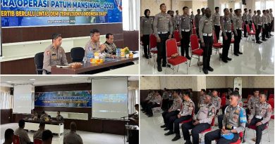 Gelar Latpraops Patuh Mansinam 2025, Polda Pb Siapkan Personel Hadapi Operasi Lalu Lintas