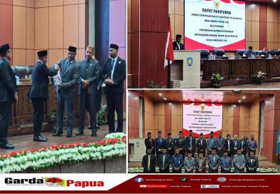 Sidang Paripurna DPRD, Bupati Teluk Bintuni Paparkan LKPJ Tahun Anggaran 2024