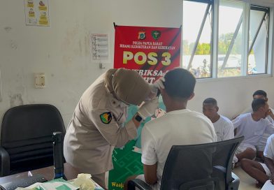 Terapkan Prinsip BETAH, 166 Casis Bintara Brimob Polda Papua Barat Jalani Rikkes Tahap I