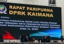 Lemahnya Perencanaan, APBD Kaimana Disorot Fraksi Golkar DPRK Kaimana