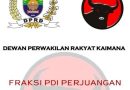 Fraksi PDI Perjuangan DPRK Kaimana Soroti Keterlambatan Penetapan APBD 2026, Ini Harapannya !