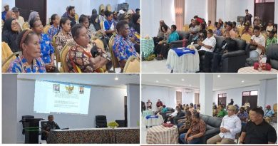 Petakan Tingkat Kesejahteraan Warga,  Dinas Sosial Teluk Bintuni Sosialisasi DTSEN di Distrik Babo 