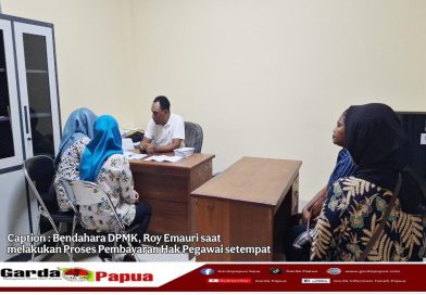 Diterpa Isu Terlambat Bayar Gaji Pegawai, Bendahara DPMK Teluk Bintuni Beri Klarifikasi
