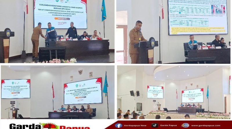 Bupati Yohanis Manibuy Suarakan Penambahan Kuota BBM Pertalite dan Bio Solar dalam Kunker BPH Migas-Komisi XII DPR RI