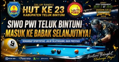 Tiga Kali Raih Kemenangan, Atlet PWI Teluk Bintuni Masih ‘Kokoh’ di Turnamen Open Billiard Dandim Cup I 2026