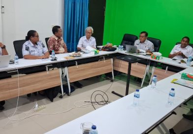 Rapat Koordinasi bersama UPT Samsat Teluk Bintuni, Pemkab Target Tingkatkan PAD dari PKB dan Alat Berat Perusahaan