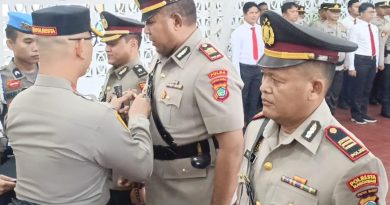 Kapolresta Manokwari Pimpin Sertijab Tiga PJU, AKP Hanny Salamena Jabat Kabag Ops