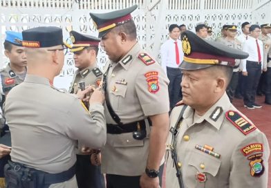 Kapolresta Manokwari Pimpin Sertijab Tiga PJU, AKP Hanny Salamena Jabat Kabag Ops