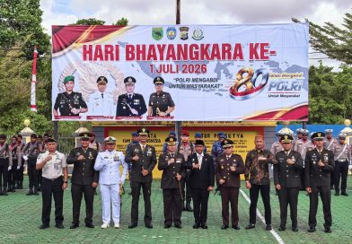 Gelar Upacara Hari Bhayangkara Ke-80, Komitmen Polres Teluk Bintuni Teguhkan Pengabdian untuk Masyarakat