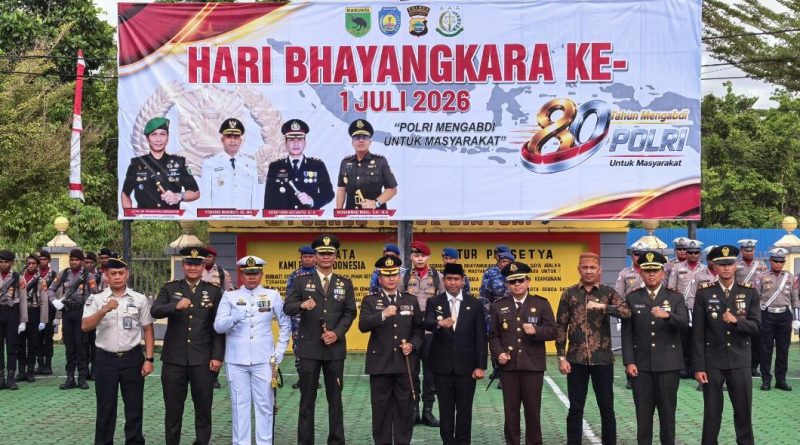 Gelar Upacara Hari Bhayangkara Ke-80, Komitmen Polres Teluk Bintuni Teguhkan Pengabdian untuk Masyarakat