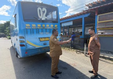 Plt Kadishub Salakory Turun Inspeksi, Revitalisasi Halte Bus Pasar Sentral dan Iguriji Segera Dimulai
