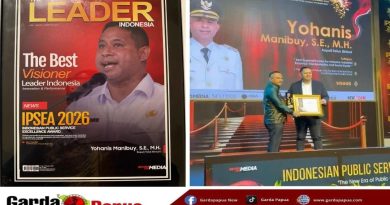 Bupati Teluk Bintuni Yohanis Manibuy Raih Penghargaan Pemimpin Daerah Terbaik Ajang IPSEA 2026