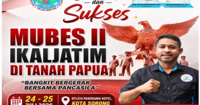 Diminta Jadi Narasumber, Bupati Yohanis Manibuy Dukung dan Apresiasi Pelaksanaan Mubes IKALJATIM