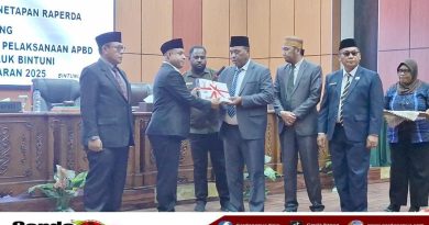 DPRK Teluk Bintuni Sambut Positif Raperda Pertanggungjawaban APBD Daerah Tahun 2025
