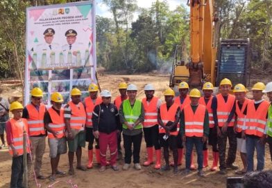 Komitmen Putus Keterisolasian daerah Pesisir, Pemkab Bintuni Mulai Bangun Jalan Yaru–Kasira Lama–Babo