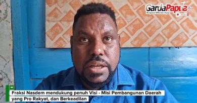 Sekretaris Fraksi Nasdem Ingatkan OPD Teknis Serius Jalankan Visi Bupati, Pemerataan Infrastruktur di Teluk Bintuni Harus Berkeadilan