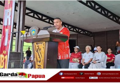 Buka Kick Off Lomba HUT RI Ke-81, Ini Pesan dan Harapan Bupati Teluk Bintuni Yohanis Manibuy !