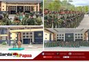 Wujud Menjaga Stabilitas Keamanan dan Kesejahteraan Rakyat : Bupati Yohanis Manibuy Sambut Satgas Yonif 147/Kesatria Garuda Jaya