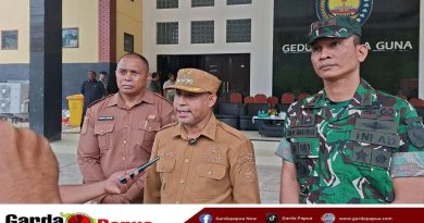 Bupati Yohanis Manibuy Pastikan Karhutla Terkendali, Air Bersih ‘Gratis’ Bagi Warga Terdampak Kemarau