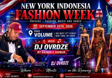 Anak Papua Rainer Christmas Koibur Jadi Music Director di New Ind Fashion Week New York 2026