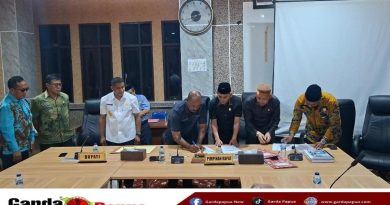 Banggar DPRK Teluk Bintuni dan TAPD Teken Nota Kesepahaman APBD-P 2026, Sidang Paripurna Siap Digelar